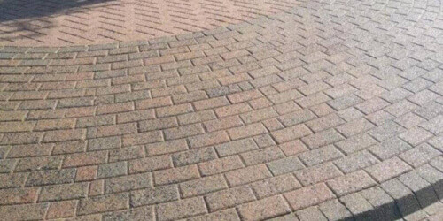 The Driveway Doctor cleans driveways patios and terraces